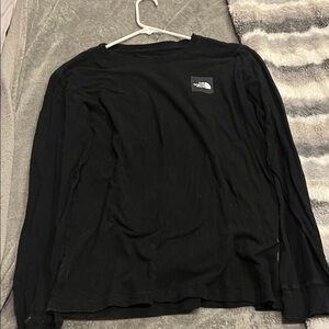 Black long sleeve shirt North Face